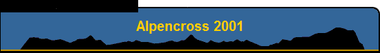 Alpencross 2001